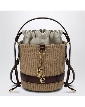 Chloé Mini Charms Basket Bag - Brown