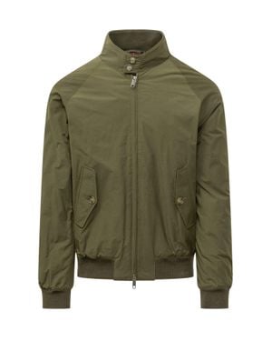 Baracuta Classic G9 Jacket With Flap Pocket Detail - Green
