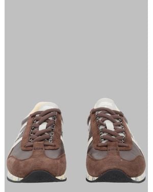 Premiata Premium Low-Top Sneakers - Brown
