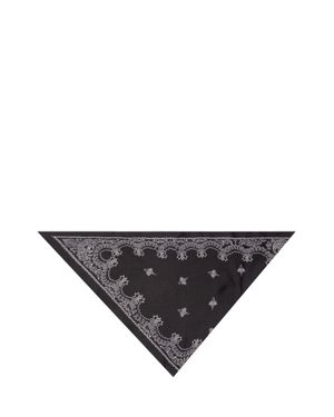 Destin Triangle Bandana Scarf - Gray