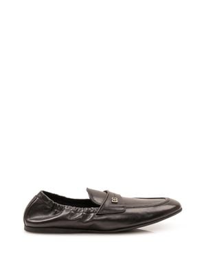 Dolce & Gabbana Elegant Slip-On Loafers For Ultimate Comfort - White