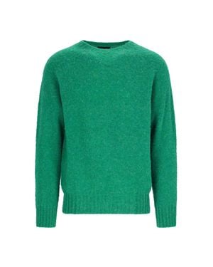 Howlin' 100% Wool Crewneck Sweater - Green