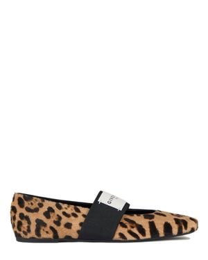 Givenchy Sliced ?Square Ballerinas - White
