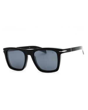 David Beckham Db 7000/S Rectangular Sunglasses - Black
