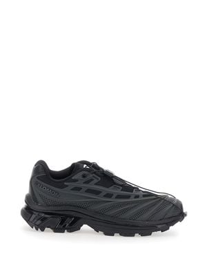 Salomon Xt Evo Sneaker With Removable Insole, Tech Fabric Upper & Advanced Traction - Black