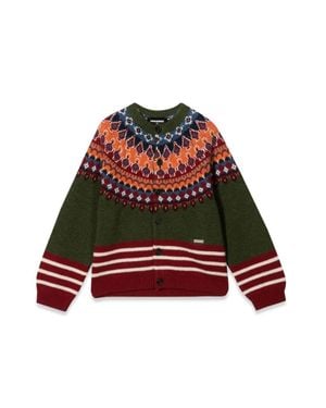 DSquared² Cardigan With Buttons - Red