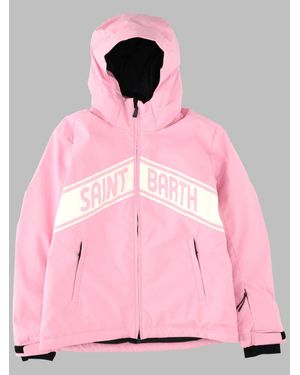 MC2 Saint Barth Kids Chavanette Jacket, Fall Winter 2025 - Pink