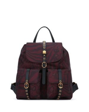 Pinko Backpack Classic Nylon - Purple
