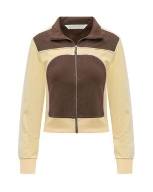 Palm Angels Contrasting Panel Track Jacket - Multicolor