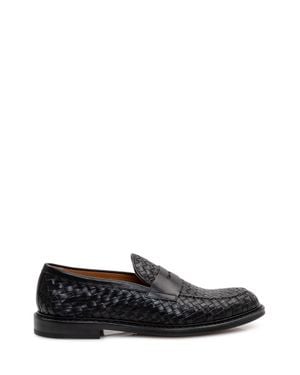 Doucal's Elegant Intrecciati Loafers - White