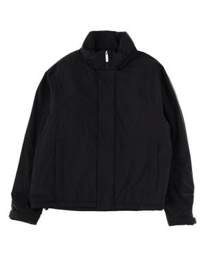 Laminar Hooded Zip-Up Jacket - Black