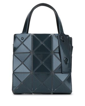 Issey Miyake Carat Mini Leather Handbag - Blue