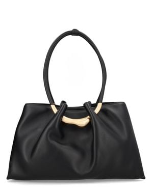 Cult Gaia Asa Satchel - Black