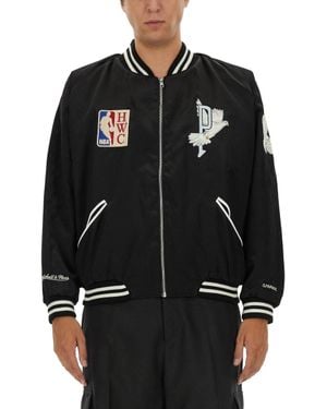 3.PARADIS Varsity Jacket - Black