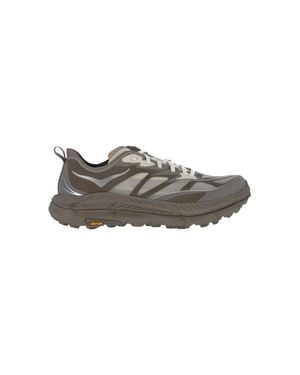 Hoka One One Fabric Sneakers - Gray