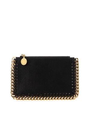 Stella McCartney Mini Zip Wallet - Black
