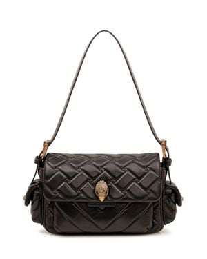 Kurt Geiger Kensington Multi-Pocket Shoulder Bag - Black