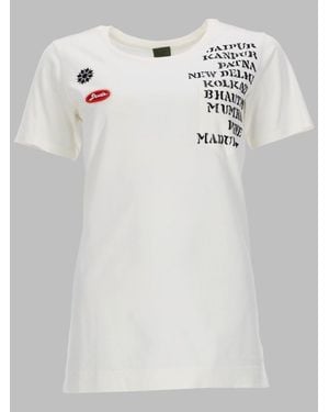 MR & MRS Mini Casual T-Shirt For - White