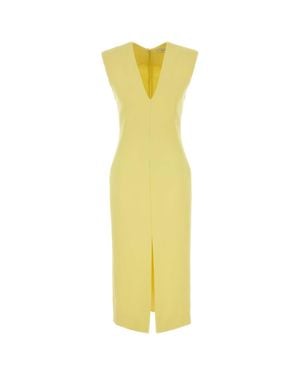Givenchy Stretch Crepe Dress - Yellow