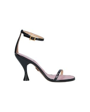 Thom Browne Calf Leather Ankle Boots With Heel - White