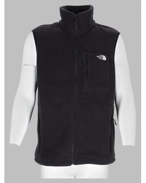 The North Face Fleece Vest For Fall 2025 - Black