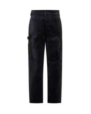 A.P.C. Cotton Velvet Pants - Black