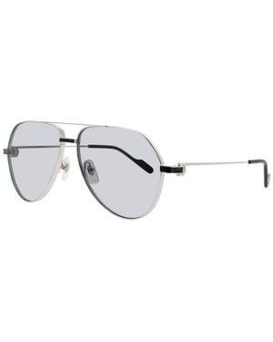 Cartier Ct0334S Metal Sunglasses 61-14-145 - Black