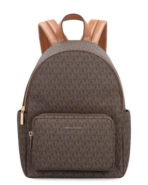 MICHAEL Michael Kors Backpack Medium Tanner Pvc Backpacks - Brown