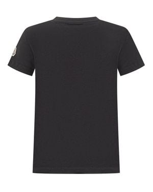 Moncler Classic Oversized T-Shirt - Black