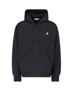 Carhartt Graphic Zip-Up Hoodie - Blue
