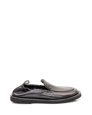 Studio Nicholson Chic Loafers With Refined Heel - White