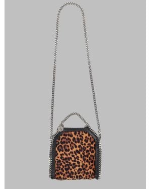 Stella McCartney Animal Print Shoulder Bag - White