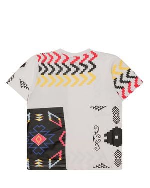 Marcelo Burlon Mini Folk Art Patchwork T-Shirt - White
