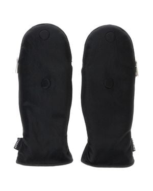 Apparis Noa Zip Wrist Tech Gloves With Synthetic Fur Lining - Black