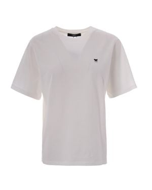 Max Mara Chic Knit T-Shirt For - White