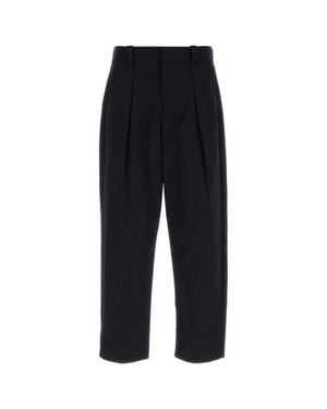 A.P.C. Relaxed Pleated Pants - Black