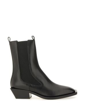 Aeyde Leather Boot - Black