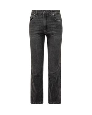 Lois Malena Straight Jeans - Gray