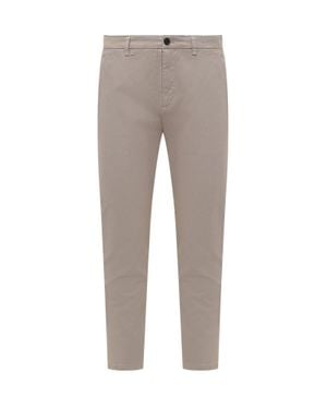 Department 5 Print Pants - Gray