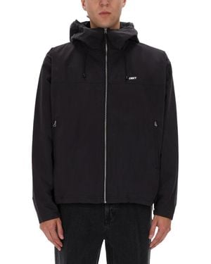 Obey Cotton Nylon Jacket - Black