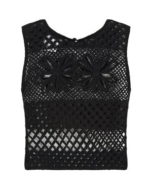 Pinko Gonzano Sleeveless Top - Black
