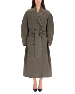 Jacquemus Le Manteau D'Homme Curvio - Brown