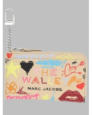 Marc Jacobs Mini Leather Wallet - Natural