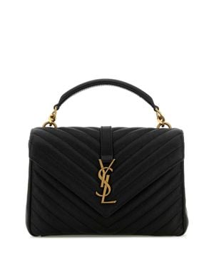 Saint Laurent Medium College Handbag - Black