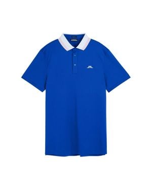 J.Lindeberg Essentials Button-Up Shirt - Blue