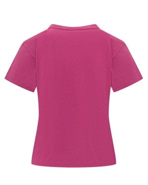 KENZO Eiffel Tower Graphic T-Shirt - Pink