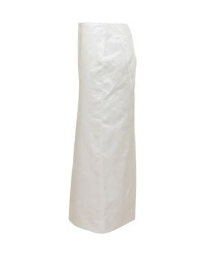 Sportmax Chic Mini Skirt - White