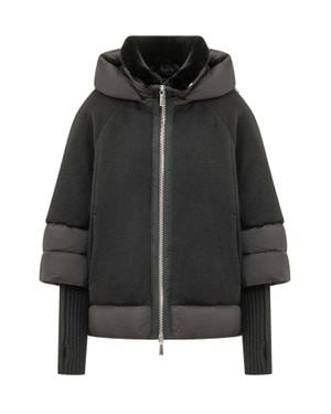 Moorer Medea Mr3 Quilted Down Jacket - Black