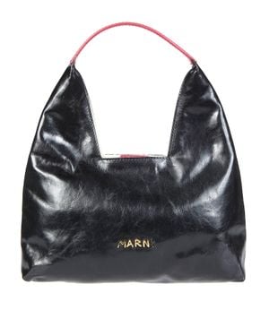 Marni Elegant Mini Top Handle Bag - Black