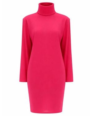 Saint Laurent "Boxy" Dress - Pink